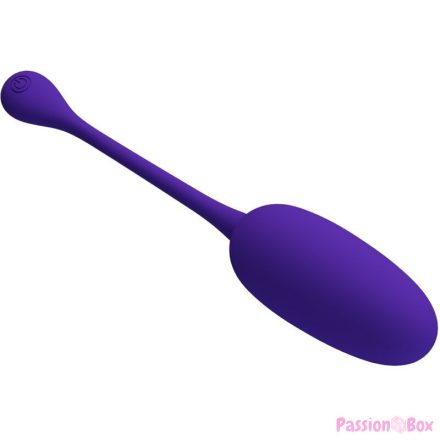 PRETTY LOVE - KNUCKER PURPLE RECHARGEABLE VIBRATING EGG