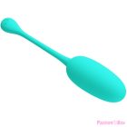 PRETTY LOVE - KNUCKER WATER GREEN RECHARGEABLE VIBRATING EGG