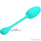 PRETTY LOVE - KNUCKER WATER GREEN RECHARGEABLE VIBRATING EGG