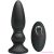 MR PLAY - POWERFUL VIBRATOR REMOTE CONTROL ANAL PLUG BLACK
