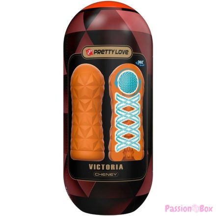 PRETTY LOVE - VICTORIA CHENEY MASTURBATOR ORANGE