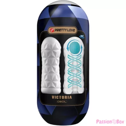 PRETTY LOVE - VICTORIA CECIL MASTURBATOR WHITE