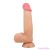 PRETTY LOVE - SLIDING SKIN SERIES REALISTIC DILDO WITH SLIDING SKIN SUCTION CUP 21.8 CM