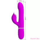 PRETTY LOVE - RABBIT VIBRATOR PEARLS VIOLET