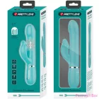 PRETTY LOVE - RABBIT VIBRATOR PEARLS AQUA GREEN