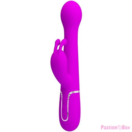 PRETTY LOVE - DEJON RABBIT VIBRATOR 3 IN 1 MULTIFUNCTION VIOLET