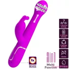 PRETTY LOVE - DEJON RABBIT VIBRATOR 3 IN 1 MULTIFUNCTION VIOLET