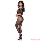 CHILIROSE - CR 4647 TOP & LEGGINS BLACK S/M