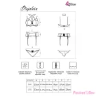 LIVCO CORSETTI FASHION - MAJALESA LC 90526 BRA + GARTER BELT + PANTY BLACK L/XL