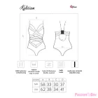 LIVCO CORSETTI FASHION - KYLSSIAM LC 90613 BODY BLACK L/XL