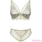 LIVCO CORSETTI FASHION - PINE LC 90667 BRA + PANTY KHAKI