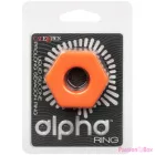 CALEXOTICS - ALPHA PROLONG SEXAGON RING ORANGE