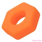 CALEXOTICS - ALPHA PROLONG SEXAGON RING ORANGE
