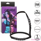 CALEXOTICS - EUPHORIA PLUS SIZE HALTER BUCKLE HARNESS BLACK