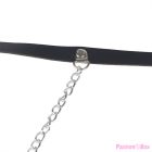 SUBBLIME - LEATHER BELT HARNESS BLACK ONE SIZE