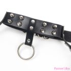 SUBBLIME - HARNESS BRA AND NECKLACE WITH CHAINS ONE SIZE