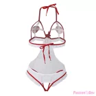 SUBBLIME - SEXY CROTCHLESS NURSE COSTUME S/M