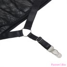 SUBLLIME - TRANSPARENT HALTER NECK DRESS BLACK L/XL