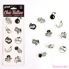 SECRET PLAY - SET OF 10 SPICY COLLECTION TEMPORARY TATTOOS