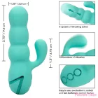 CALEXOTICS - DEL MAR DIVA VIBRATOR RABBIR AQUA GREEN BY CALIFORNIA DREAMING