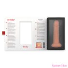 ONINDER - SMALL BOGOTÁ VIBRATOR DILDO 9 SPEEDS NATURAL 17.5 CM -O- 4 CM - FREE APP