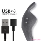 ONINDER - PAMPA RECHARGEABLE ADJUSTABLE VIBRATOR RING WITH CLITORIS STIMULATOR 10 SPEED - FREE APP