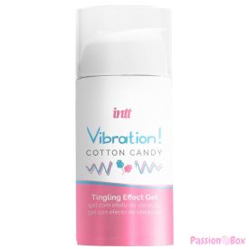   INTT - POWERFUL INTIMATE STIMULANT COTTON CANDY LIQUID VIBRATOR GEL 15 ML