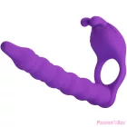 PRETTY LOVE - BLACKNEY PENIS RING WITH LILA VIBRATOR PLUG