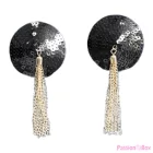 CHILIROSE - CR 4714 NIPPLE COVERS BLACK