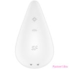 SATISFYER - DEW DROP VIBRATOR LAY-ON WHITE