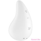 SATISFYER - DEW DROP VIBRATOR LAY-ON WHITE