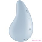 SATISFYER - DEW DROP VIBRATOR LAY-ON BLUE