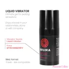 BRUMA - LIQUID VIBRATOR ULTRA SLIDING STRAWBERRY 15 ML