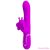 PRETTY LOVE - MULTIFUNCTION RABBIT VIBRATOR 4 IN 1 BUTTERFLY FUCHSIA