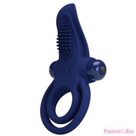 PRETTY LOVE - BRONSON DOUBLE RING WITH VIBRATION BLUE