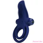 PRETTY LOVE - BRONSON DOUBLE RING WITH VIBRATION BLUE