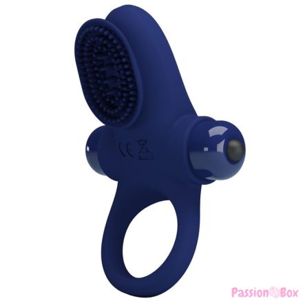 PRETTY LOVE - PALLE RING WITH VIBRATION BLUE