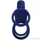 PRETTY LOVE - ELISH VIBRATING RING WITH EXTENSION BLUE