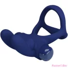 PRETTY LOVE - FRANCISCO DOUBLE VIBRATING RING RABBIT BLUE