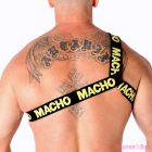 MACHO - ROMAN HARNESS YELLOW L/XL