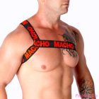 MACHO - ROMAN HARNESS RED S/M