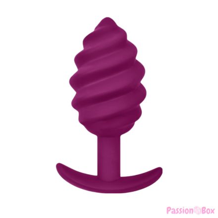 G-VIBE - GPLUG TWIST 2 PURPLE ANAL PLUG
