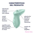 SATISFYER - EXCITERRR LAY-ON CLITORIS MINT VIBRATOR