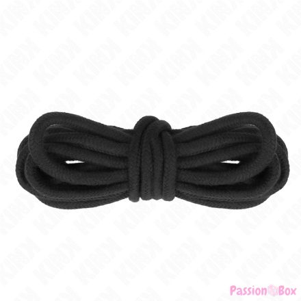KINK - COTTON ROPE 10 METER BLACK