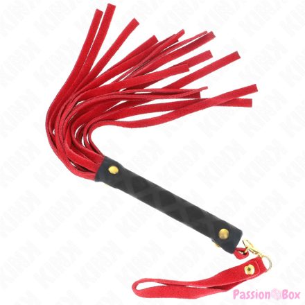 KINK - RED SUEDE MINI WHIP 30 CM