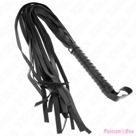 KINK - NEGRO SHORT HANDLE LONG TAIL WHIP 70 CM