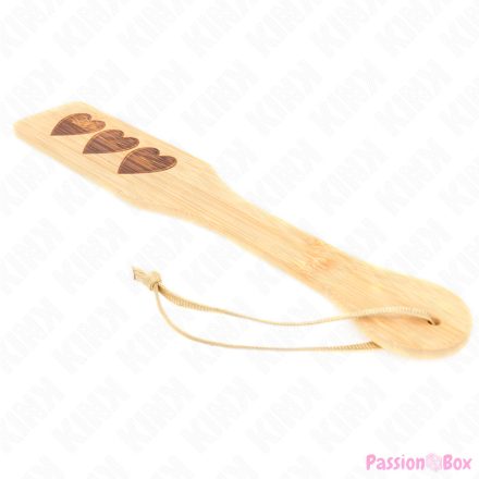 KINK - BAMBOO PALLET HEART DESIGN 32 X 5.5 CM