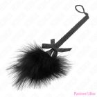 KINK - NYLON ROPE WAND WITH TICKLE FEATHERS AND BLACK BOW 25 CM