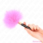 KINK - FUCHSIA GOLD METAL TICKLE FEATHERS 18 CM