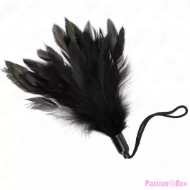 KINK - TICKLE FEATHERS WITH ROPE HANDLE PLASTIC BASE 15 CM